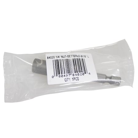 Best Way Tools Best Way Tools 1/4 in. X 3 in. L Nut Driver Carbon Steel 50 pc 84020